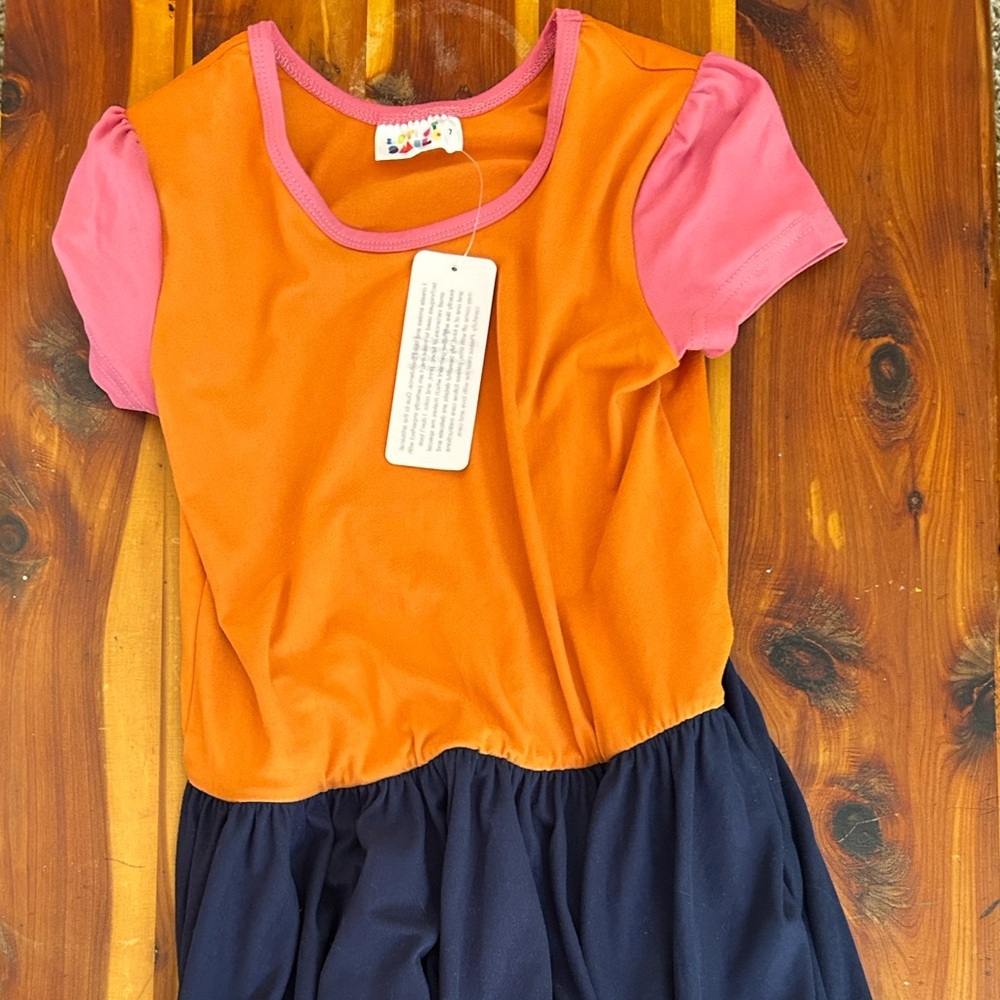 Dot dot smile Camellia Bloom Cap Dress size 7 NWT - Picture 5 of 8